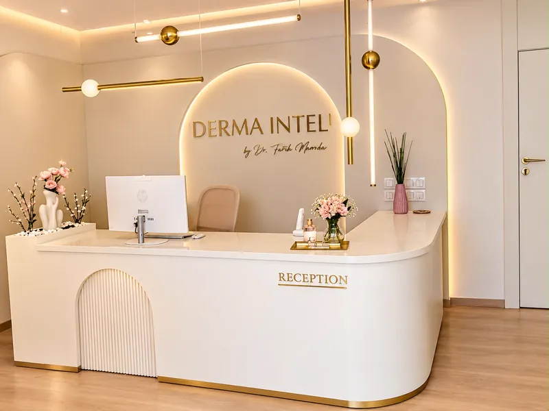 Réception du cabinet Derma Intel