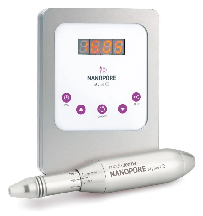 Appareil de microneedling et de mésothérapie Nanopore stylus 02